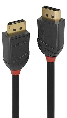 Produktbild von Lindy 36521, 2 m, DisplayPort, DisplayPort, Männlich, Männlich, 16360 x 8640 Pixel
