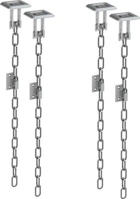 Produktbild von BASI - Gitterrostsicherung für Kellerschächte - GS 70 - 2er SET - 1620-0070