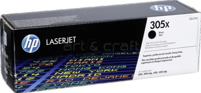 Productafbeelding van HP 305X Black Original Toner Cartridge for LaserJet Pro 300/400 Printers - 4000 Page Yield