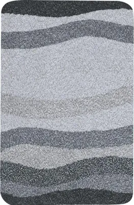 Produktbild von Kleine Wolke Badteppich MIAMI Schiefer 65 x 115 cm