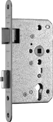 Image de BMH Serrure de porte de secours 1128, 2 vantaux /EN 179, DM 65/20, gauche, inox