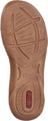 Produktbild von Rieker Damen Sandale schmal weich flexibel blautöne Gummizug RIRICON-Sohle V2875, Größe:42 EU, Farbe:Blau