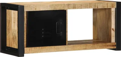 Zdjęcie produktu dla vidaXL Szafka pod TV 80x30x35 cm Surowe lite drewno mango