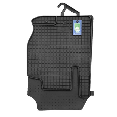 Produktbild von Gummimatten passgenau für Mitsubishi Colt (2008-2013) Allwetter Gummi Fußmatten Geruchsneutral 4-teilig Schwarz