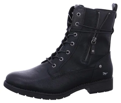Image de Mustang Veterschoenen Hoog Veterschoenen Hoog - Zwart - Maat 42