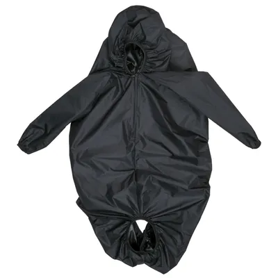 Zdjęcie produktu dla M-WAVE poncho przeciwdeszczowe "Kid `n Seat" Dla dzieci, ochronne czarne z re