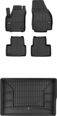Produktbild von FROGUM 3D Gummimatten und Kofferraummatte für Opel Meriva B 2010-2017