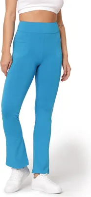 Produktbild von Bellivalini Yogahose für Damen Trainingshose Jogginghose mit Zwei Taschen BLV50-282 (Blau, S)