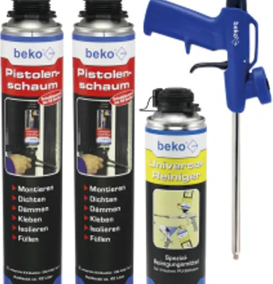Produktbild von beko NBS Pistolenschaum-Set "BLUE"