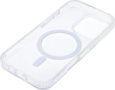 Imagen del producto de Funda compatible con Apple iPhone 16 Pro, transparente, con carga inalámbrica MagSafe