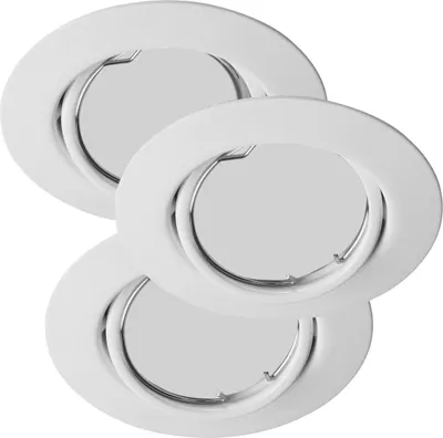 Productafbeelding van Set van 3 spots Triton wit