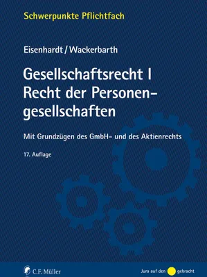 Produktbild von Gesellschaftsrecht I. Recht der Personengesellschaften