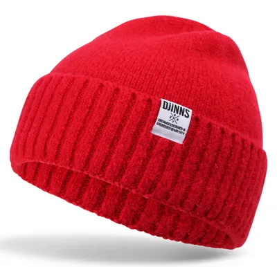 Produktbild von Djinns Basic Beanie Filthy Knit Red