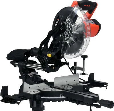 Produktbild von YATO Profi Kapp- und Gehrungssäge 255mm | 1800 Watt | mit Laser | YT-82173