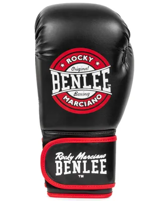 Produktbild von Boxhandschuhe aus Kunstleder BUDDY Black/Red/White 08 oz BENLEE