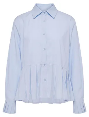 Image de Chemise pour femmes DULCEY - bleu, taille M