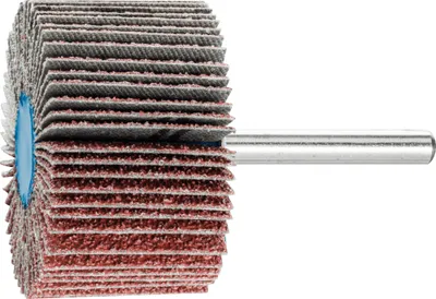 Produktbild von PFERD TOOLS Korund Fächerschleifer F Ø 50x30mm Schaft-Ø 6 mm A40 für Feinschliff und Finish