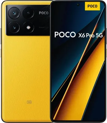Produktbild von POCO X6 Pro 8+256 GB 6,67" 5G Żółty DS EU  POCO