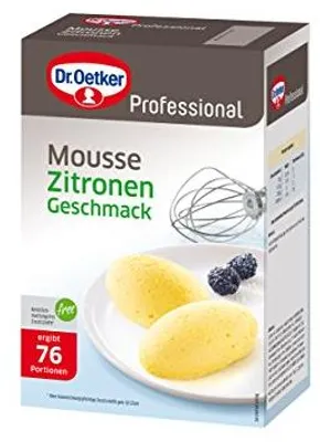 Produktbild von Dr. Oetker Mousse Zitrone-Geschmack 1 kg, 1er Pack (1 x 1 kg)