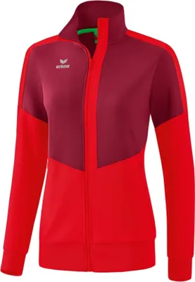 Produktbild von Erima Squad Worker Jacke Damen - Bordeaux / Rot