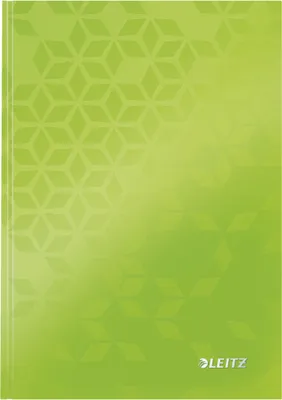 Produktbild von Leitz 46281054, Muster, Grün, A5, 80 Blätter, 80 g/m², Kariertes Papier