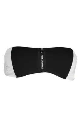 Zdjęcie produktu dla KARL LAGERFELD BEACHWEAR Kostium kąpielowy damski z tkaniny, czarny SF17862 – rozmiar: XS