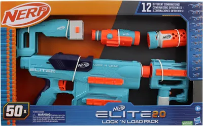 Produktbild von Hasbro Nerf Elite 2.0 Lock N Load Pack Blaster F6368
