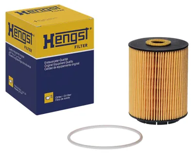 Imagen del producto de Filtros de aceite Hengst para Audi, Ford, Jeep, Mercedes, Porsche, Skoda, VW y Volvo