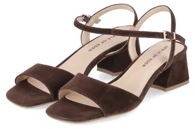 Produktbild von Apple of Eden Damen Sandaletten FLORE Braun Rauleder Größe: 37