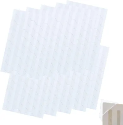 Imagen del producto de Esquinas adhesivas transparentes, 1020 unidades, para álbumes de recortes