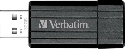 Obrázek produktu pro Verbatim PinStripe, USB flash disk, 32 GB, černá