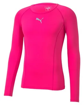 Obrázek produktu pro Puma Liga Baselayer Jersey s dlouhým rukávem Pánské - Pink