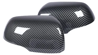 Obrázok produktu pre Kryt bočného zrkadla, štýl uhlíkových vlákien, silná ochrana, štýlový vzhľad, náhrada za model Picanto (2012–2017)