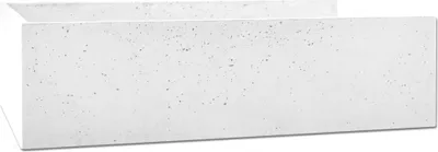 Zdjęcie produktu dla Donica Betonowa Zewnętrzna Na Dwór Z Otworami Zadora BOX L 90x45x25 biały