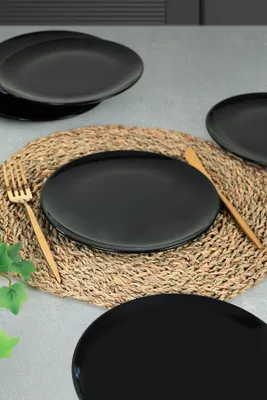 Produktbild von Hermia Concept, ST025006F650A000000MASD400, Dessertteller, Dessertteller-Set aus Keramik (6-teilig), Mehrfarbig, Keramik, 21 x 21 cm