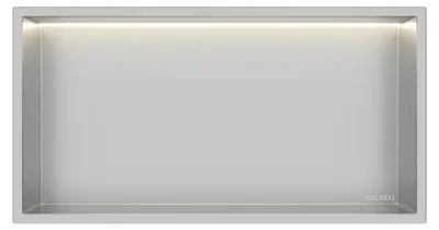 Obrázok produktu pre BALNEO nástenná nika WALL-BOX ONE 30 × 60 × 10 cm z nehrdzavejúcej ocele
