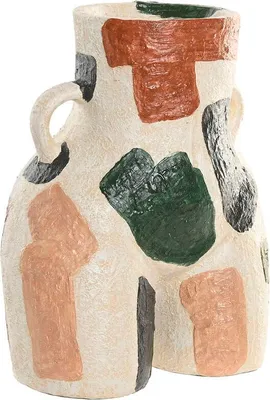 Obrázek produktu pro Váza Home ESPRIT Barevná pryskyřice Moderní 26,5 X 18 X 32,5 CM