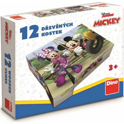 Immagine prodotto di Mickey e Minnie - Blocchi di legno 12 pezzi