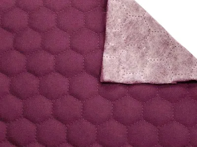 Obrázek produktu pro Prošev bordó, vzor plástev,  metráž, látka  / 50cm