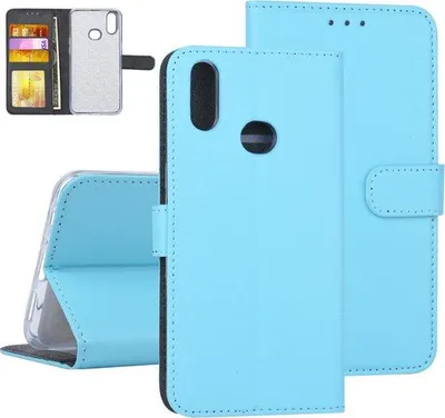 Immagine prodotto di Custodia blu per Samsung Galaxy A10s - Custodia a libro - Portacarte (A107F)