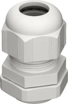Produktbild von Kabelverschraubung IP68 inkl. Gegenmutter, grau | 20 St.