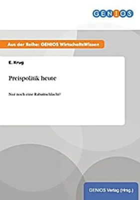 Produktbild von Preispolitik heute