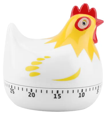 Imagen del producto de Temporizador de cocina con diseño de pollo, ideal para recordar tiempos de cocción y horneado