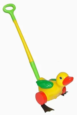 Image de Polesie 7925 Poussoir avec poignée Duckling