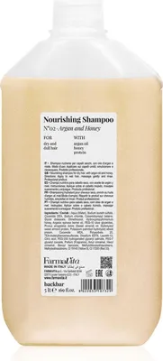 Produktbild von Backbar Nourishing Shampoo - 5 L Haarshampoo Haarpflege