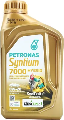 Produktbild von PETRONAS Syntium 7000 Hybrid für 0W-20 1 Liter Motoröl Motorenöl Vollsynthetisch DEXOS 1 GEN 3 9.55535-CR1 MS-6395 WSS-M2C962-A Öl