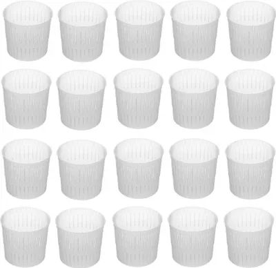 Produktbild von 20 x Käseform 5x5cm - 100g Ricotta, Käse Form, Kaseform, Kase Form, Käse Formen, Käseformen