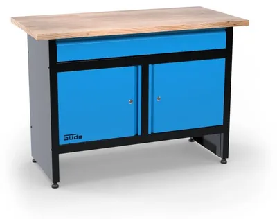 Produktbild von GÜDE Werkstatteinrichtung GW 2T Werkstattwagen Werkbank Werkzeugschrank