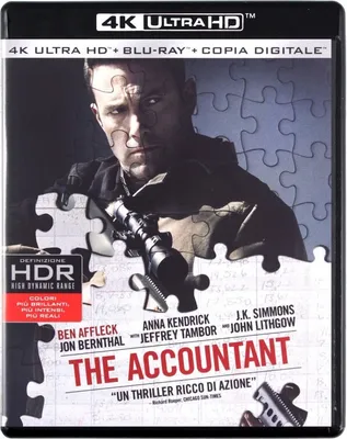 Produktbild von The Accountant [BLU-RAY 4K+BLU-RAY]