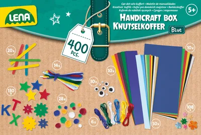 Produktbild von Lena SM42715, Bastelset für Kinder, 5 Jahr(e), Mehrfarbig
